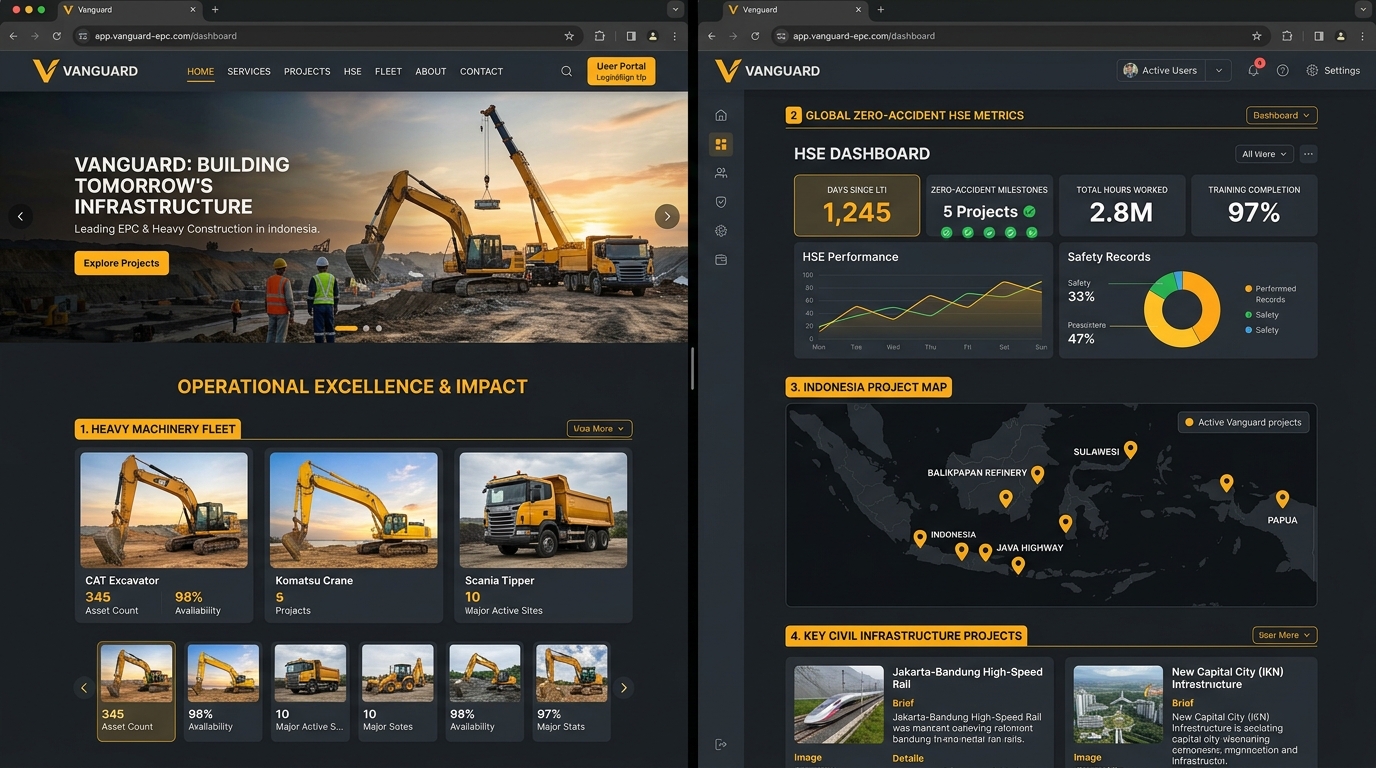 Vanguard Heavy Construction & EPC Engineering